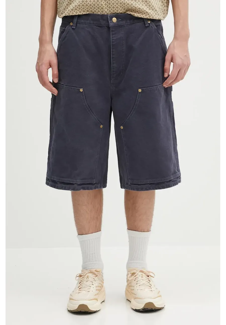 obrazek 1 AMBUSH szorty bawełniane Canvas Carpenter Short Pants męskie kolor granatowy 12115320