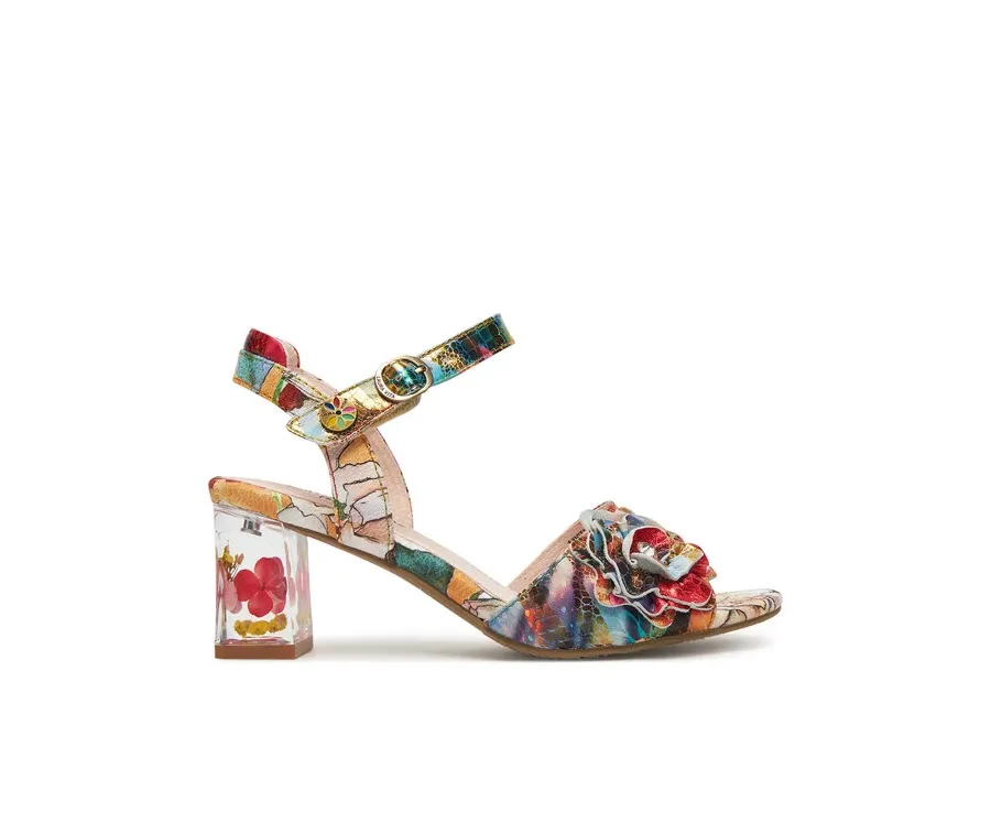 obrazek 1 Laura Vita Sandały Lucieo 25 Kolorowy