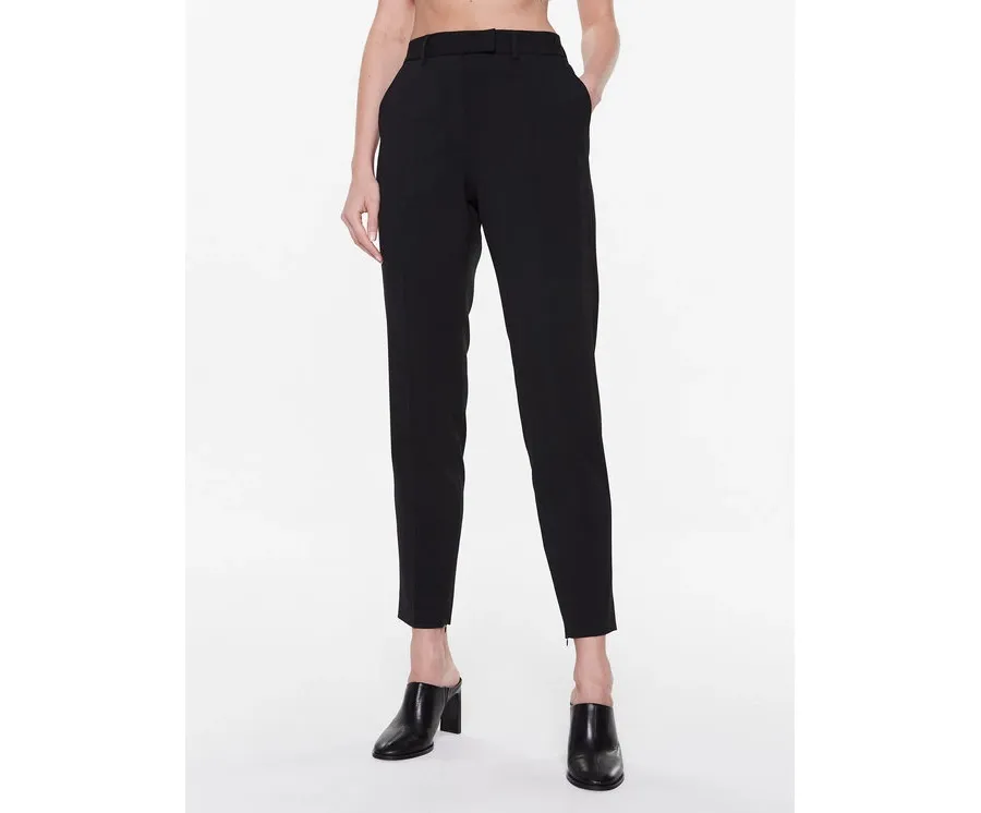 obrazek 1 Calvin Klein Spodnie materiałowe K20K205119 Czarny Slim Fit