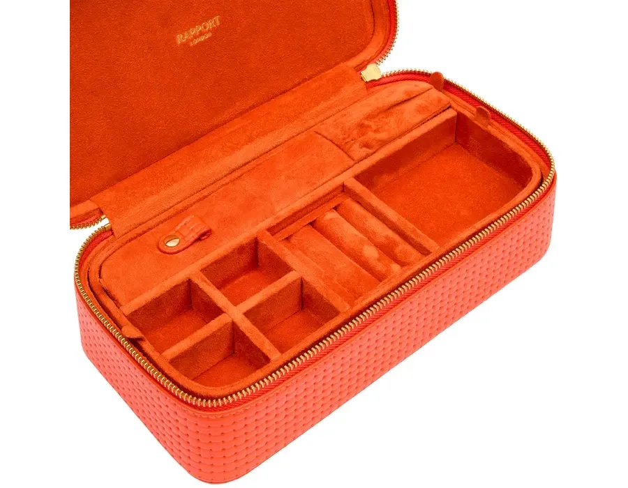 obrazek 4 Pomarańczowe pudełko na biżuterię