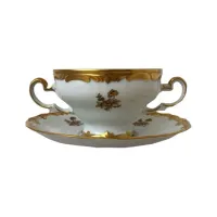 Picture Set of 2 porcelain cups