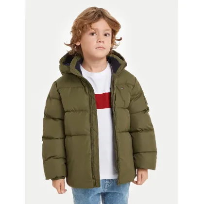 Zdjęcie Tommy Hilfiger Kurtka zimowa Essential KB0KB08341 Zielony Regular Fit