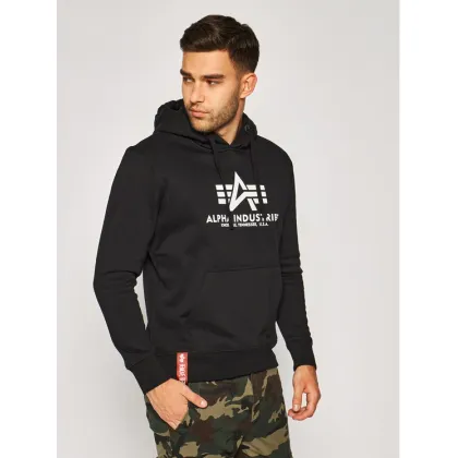 Zdjęcie Alpha Industries Bluza Basic 178312 Czarny Regular Fit