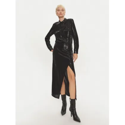 Zdjęcie LOLA CASADEMUNT Sukienka koktajlowa LF2416003 Czarny Regular Fit