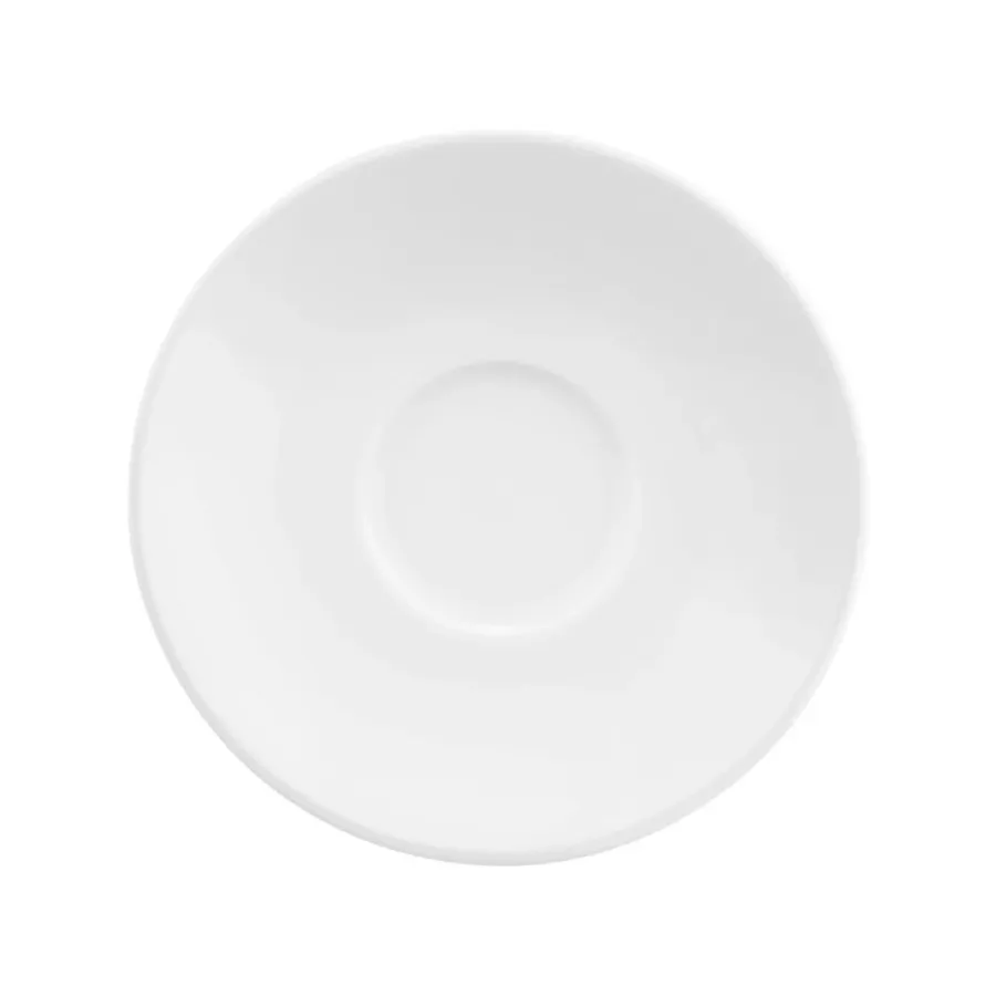 obrazek 3 Porcelanowy duży spodek pod filiżankę 16,5 cm z Niemiec - Seltmann Weiden