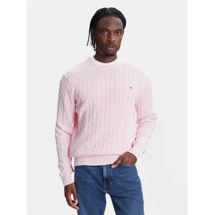 Zdjęcie Tommy Hilfiger Sweter Classic MW0MW39524 Różowy Regular Fit