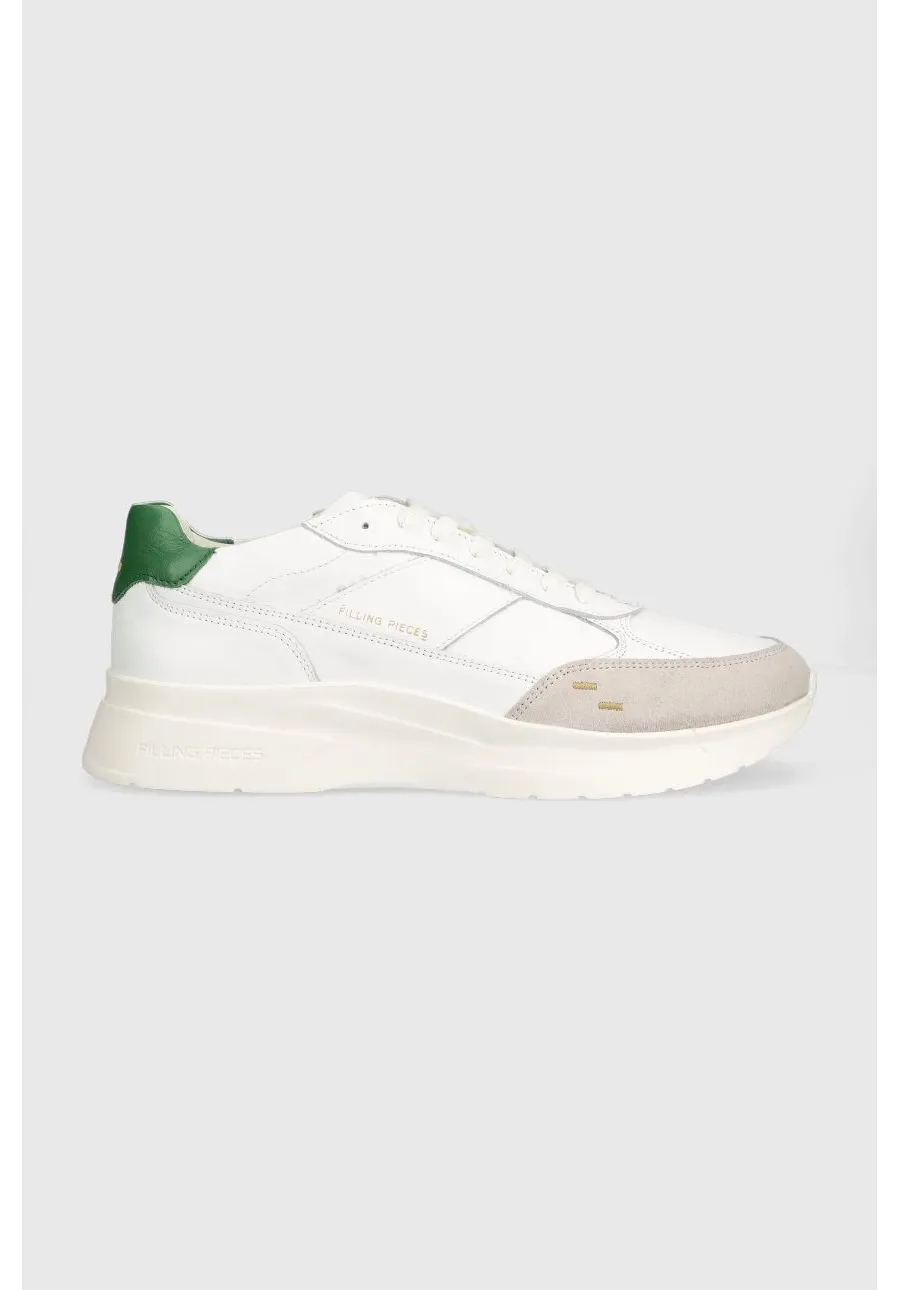 obrazek 1 Filling Pieces sneakersy skórzane Jet Runner kolor biały 17127361901
