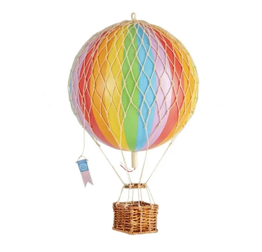 obrazek 4 Fantastyczna dekoracja w postaci tęczowego balonu dla miłośników lotnictwa