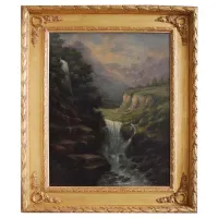 Picture Italian oil painting on canvas