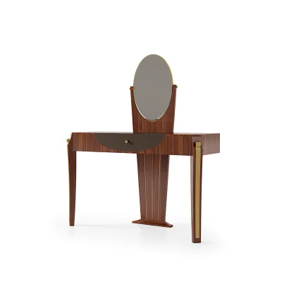 Zdjęcie Klasyczny włoski prestiżowy stół do makijażu z lustrem - Bianchini