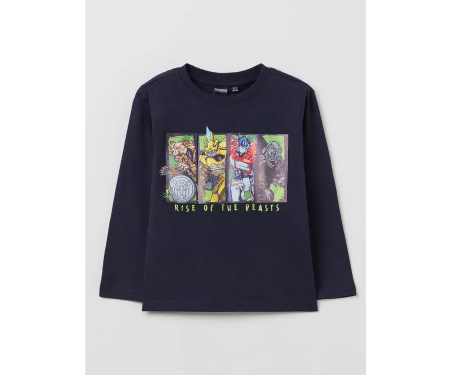 obrazek 1 OVS Bluzka 1816130 Granatowy Regular Fit