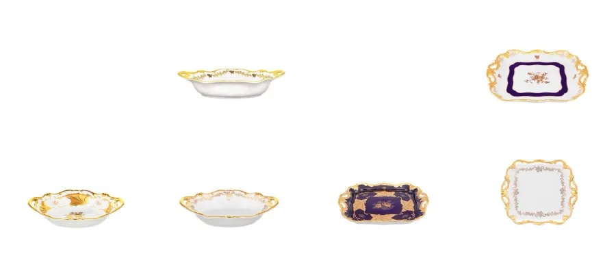 obrazek 2 Stylowy porcelanowy talerz marki Weimar