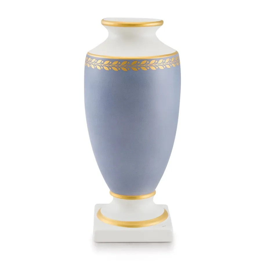 obrazek 1 Ceramiczny wazon z ornamentem – złotym wieńcem laurowym - Ahura