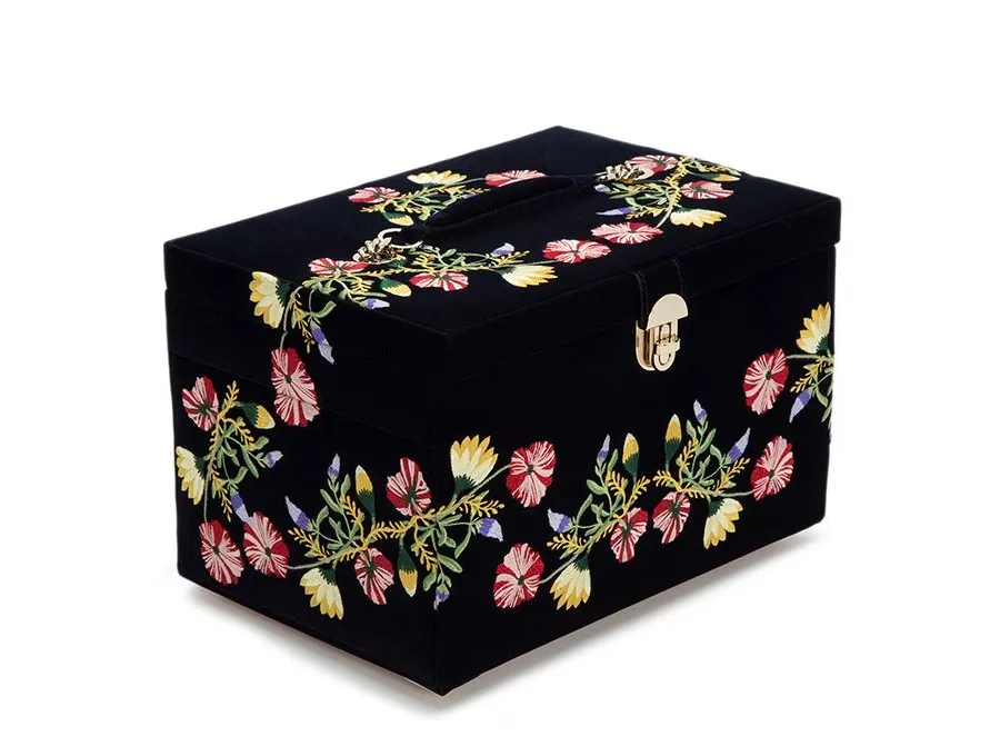 obrazek 4 Piękna szkatułka Zoe Large Indigo na biżuterię