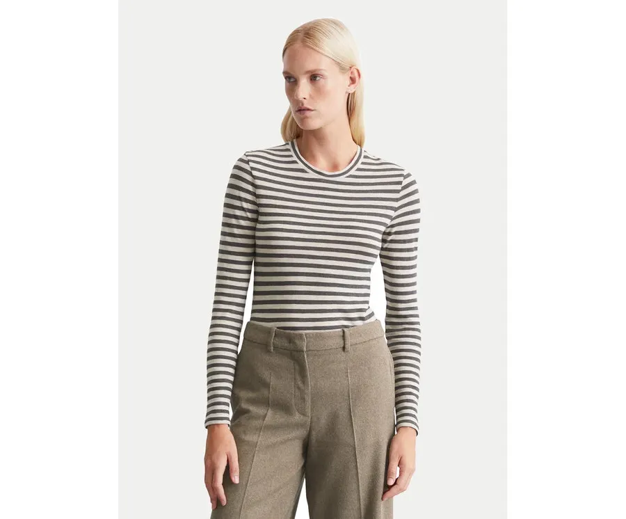 obrazek 1 Marc O'Polo Bluzka 409 2196 52467 Beżowy Regular Fit