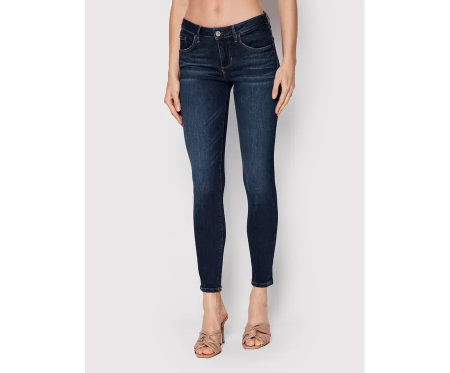 obrazek 1 Guess Jeansy Annette W2YA99 D4Q03 Granatowy Skinny Fit