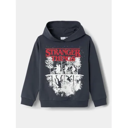 Zdjęcie NAME IT Bluza STRANGER THINGS 13227984 Granatowy Regular Fit