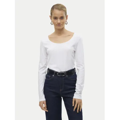Zdjęcie Vero Moda Bluzka Maxi My 10228809 Biały Slim Fit