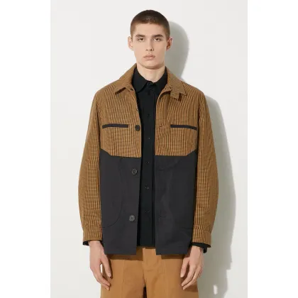 Zdjęcie Wood Wood kurtka męska kolor brązowy przejściowa 12215902.5124-KHAKI