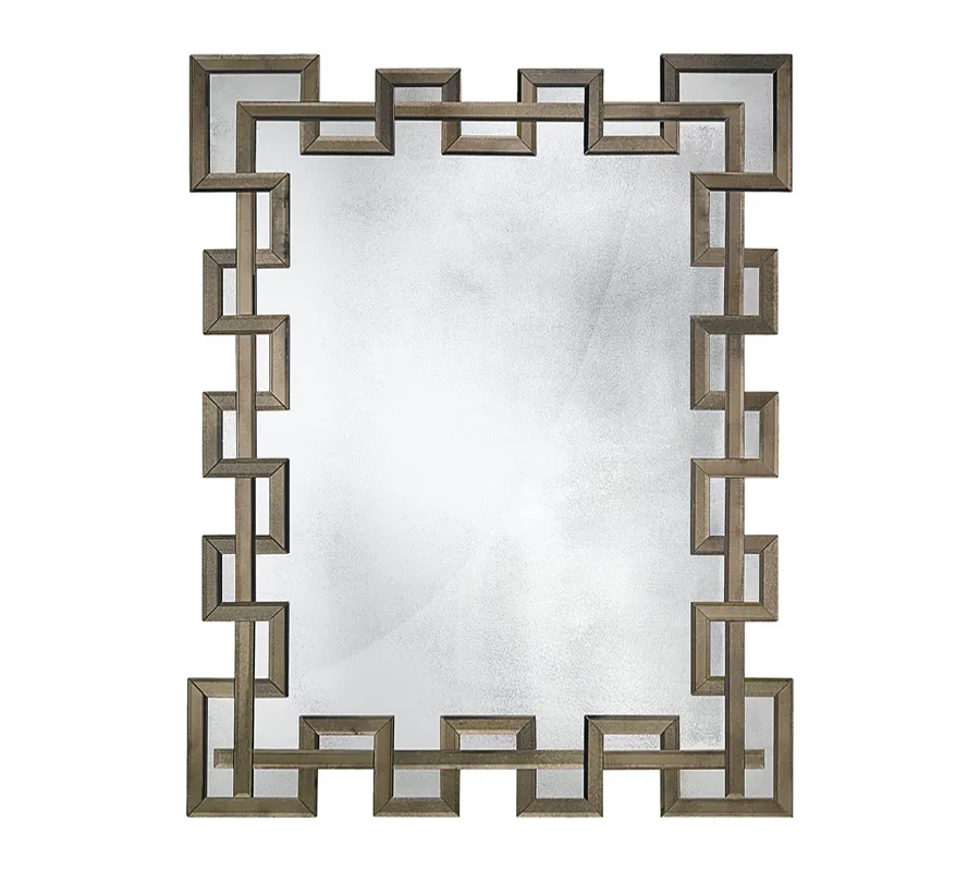 prestiżowe lustro ścienne w stylu art deco
