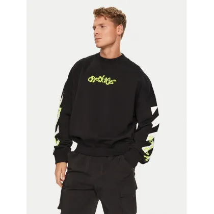 Zdjęcie Off-White Bluza OMBA067S23FLE0011050 Czarny Regular Fit