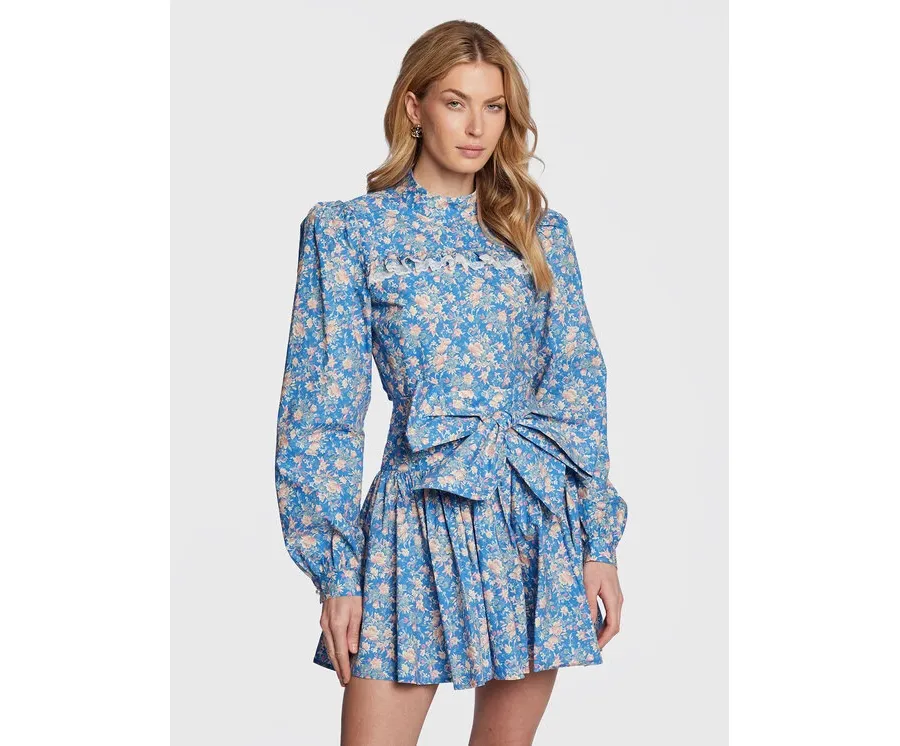 obrazek 1 Custommade Bluzka Diem 999376266 Niebieski Regular Fit