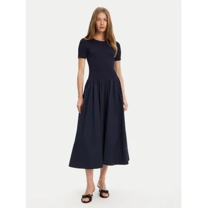 Zdjęcie STAUD Sukienka codzienna Laroquette R25S2252PM Granatowy Regular Fit