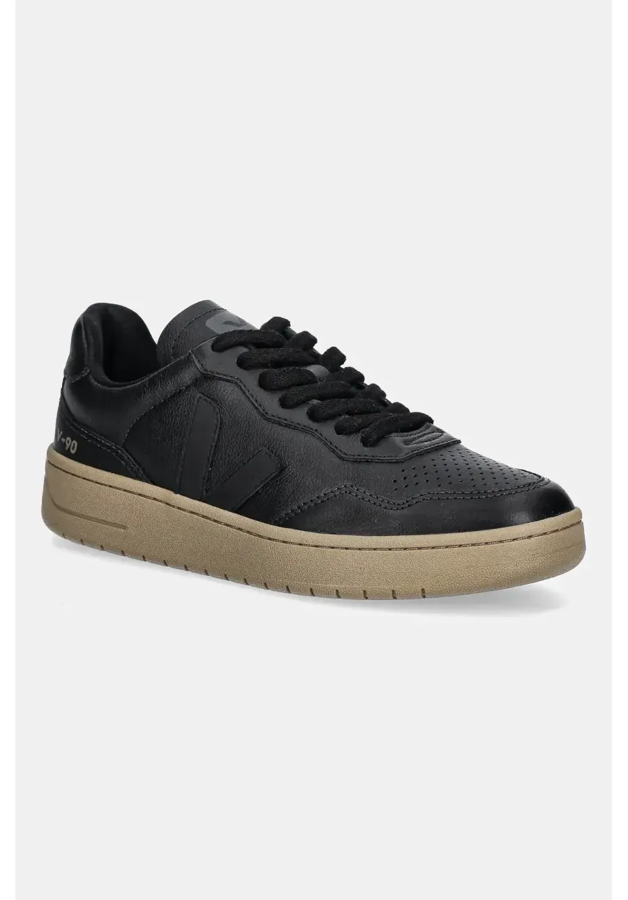 obrazek 1 Veja sneakersy skórzane V-90 damskie kolor czarny VD2003896A