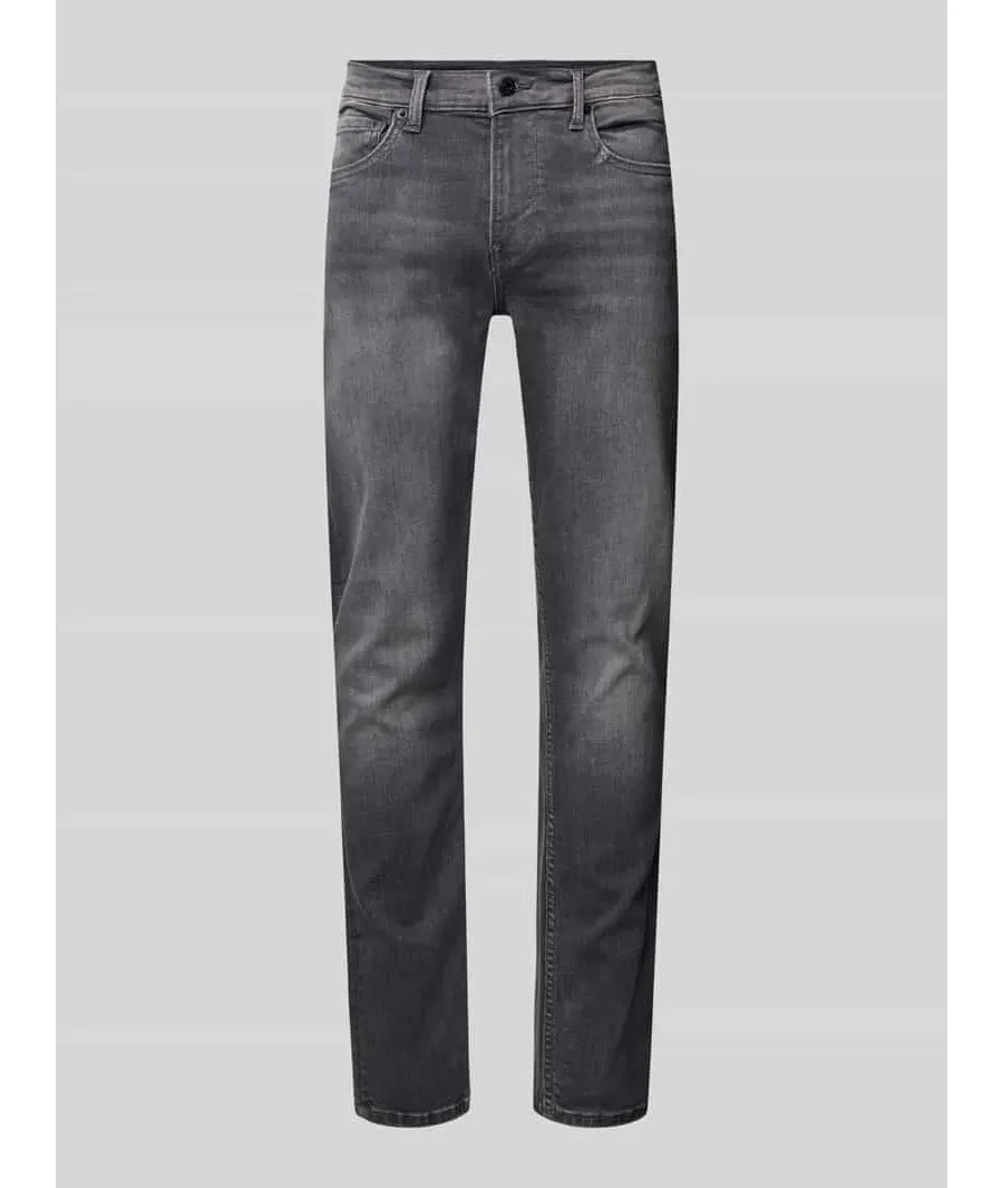 obrazek 1 Jeansy o kroju slim fit z 5 kieszeniami model ‘Hatch’