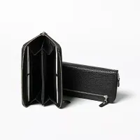 Picture Stylish wallet made of leather - a corporate gift with engraving