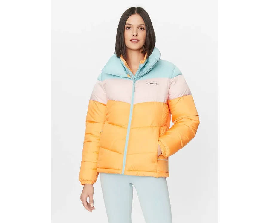 obrazek 1 Columbia Kurtka zimowa Puffect™ Color Blocked Jacket Pomarańczowy Regular Fit