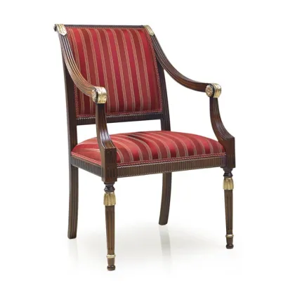 Zdjęcie Elegancki wygodny fotel w stylu Empire - Sevensedie