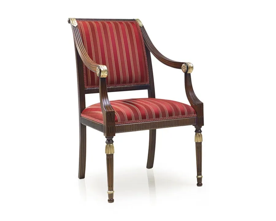 obrazek 1 Elegancki wygodny fotel w stylu Empire - Sevensedie