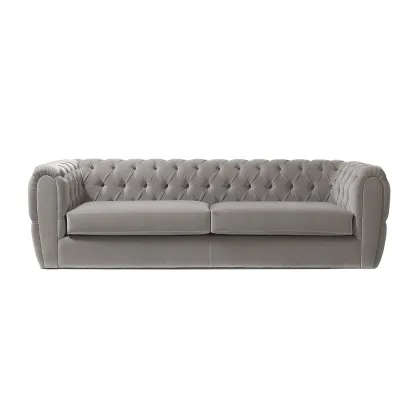 Zdjęcie Stylowa, pikowana sofa NIMES - Collecion Alexandra