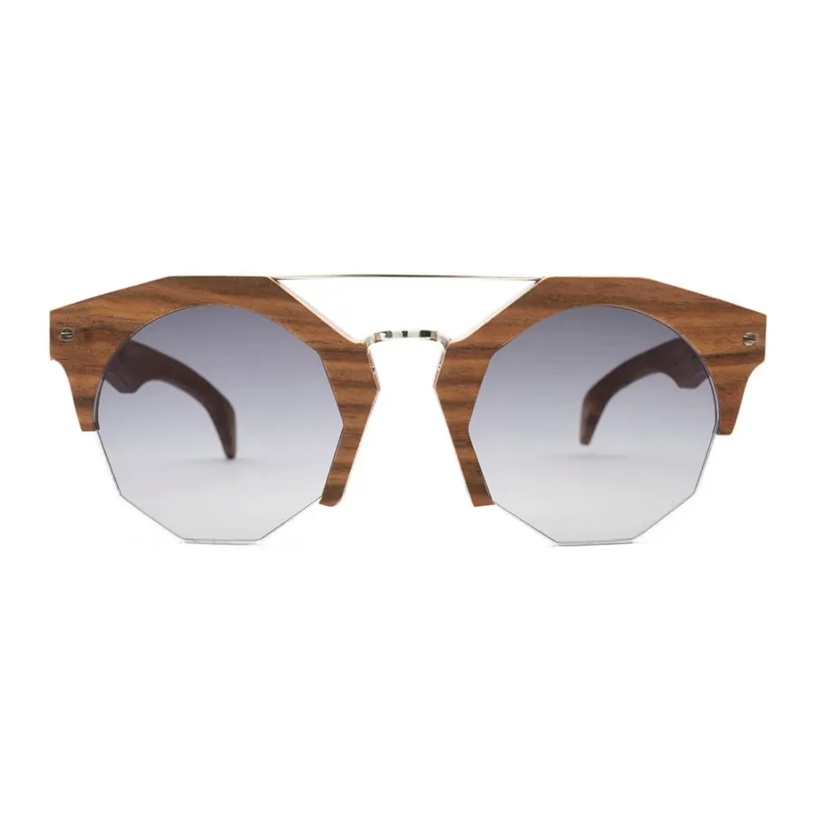 obrazek 2 Luksusowe okulary z drewna dla odważnej kobiety - Legno Light