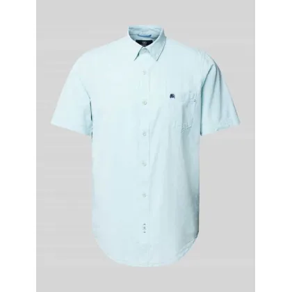 Zdjęcie Koszula casualowa o kroju regular fit z wyhaftowanym logo
