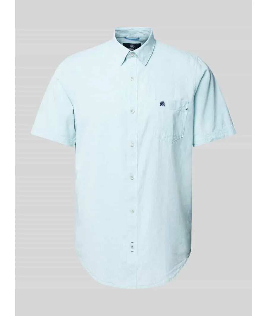 obrazek 1 Koszula casualowa o kroju regular fit z wyhaftowanym logo