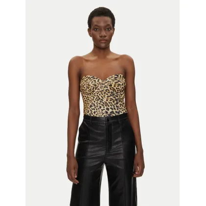 Zdjęcie NORMA KAMALI Body Mio KK324XPL300656 Brązowy Slim Fit