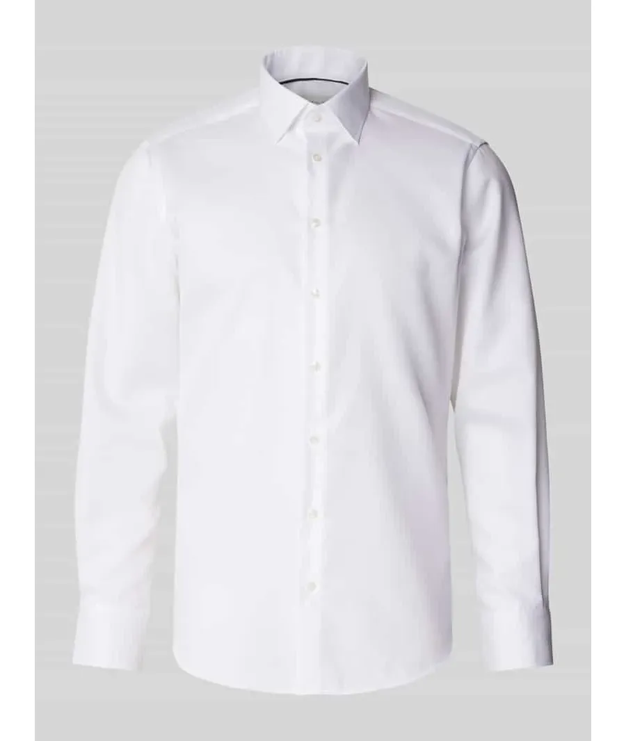 obrazek 1 Koszula biznesowa o kroju regular fit z kołnierzykiem typu kent