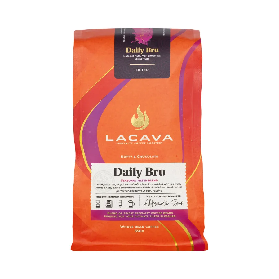 obrazek 1 LaCava - kawa ziarnista BRU Daily Bru Filter 350 g LACAVA