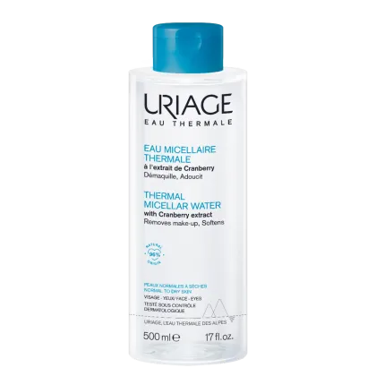 Zdjęcie Uriage Termalna woda micelarna z ekstraktem z żurawiny do skóry normalnej i suchej 500 ml