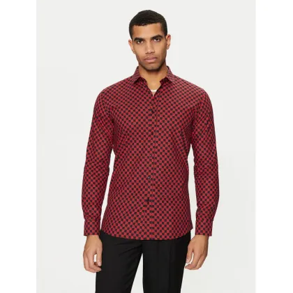 Zdjęcie HUGO Koszula Elisha02 50534076 Czerwony Extra Slim Fit