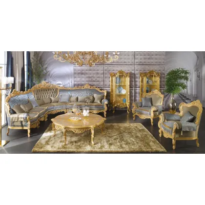 Zdjęcie Elitarna rogowa sofa do wyjątkowego salonu - Morello Gianpaolo