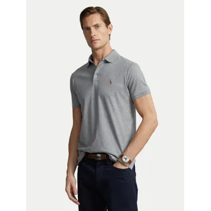 Zdjęcie Polo Ralph Lauren Polo 710713130007 Szary Custom Slim Fit