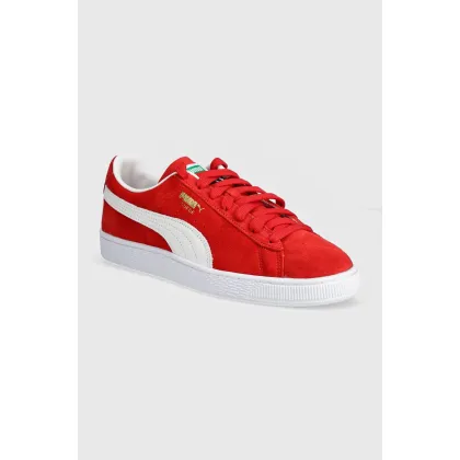 Zdjęcie Puma sneakersy zamszowe Suede Classic kolor czerwony 399781