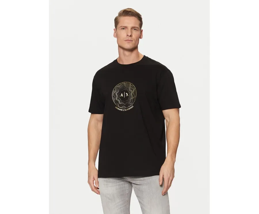 obrazek 1 Armani Exchange T-Shirt XM000328 AF10364 UC001 Czarny Regular Fit