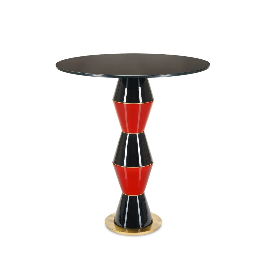 obrazek 1 Wysoki, okrągły stolik kawowy H.75xDia.65 cm