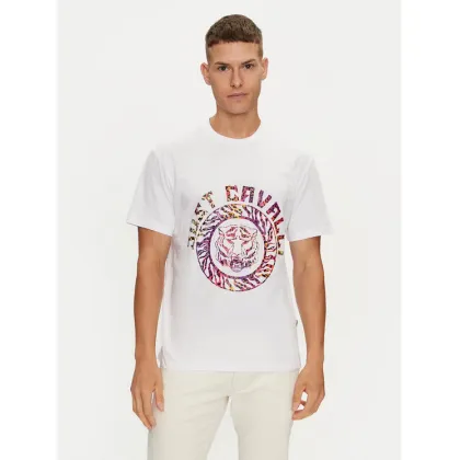 Zdjęcie Just Cavalli T-Shirt 76OAHC17 Biały Regular Fit