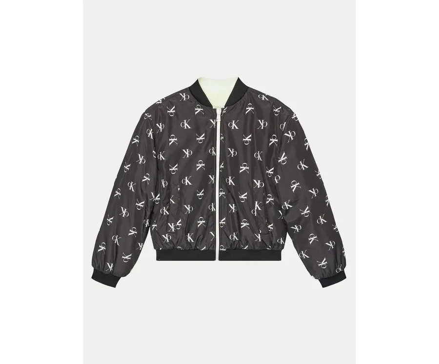 obrazek 1 Calvin Klein Jeans Kurtka bomber Reversible Teddy IG0IG02588 Kolorowy Relaxed Fit