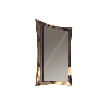 Zdjęcie Nowoczesne lustro o nietypowym kształcie do wyjątkowego wnętrza